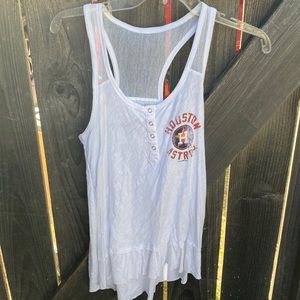 Houston Astros Babydoll tank